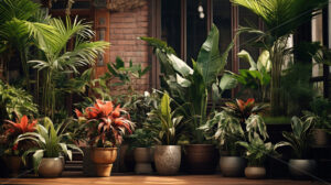 A set of potted plants - Starpik