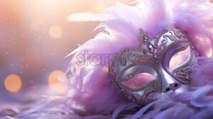 Purple mask festival royal background posters - Starpik