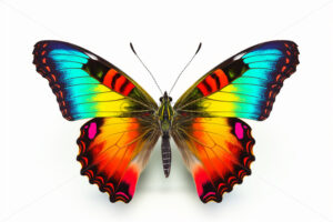 A beautiful butterfly with multicolored wings - Starpik Stock