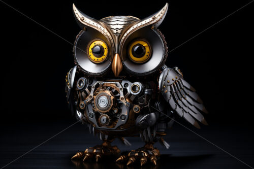 A robot owl - Starpik Stock
