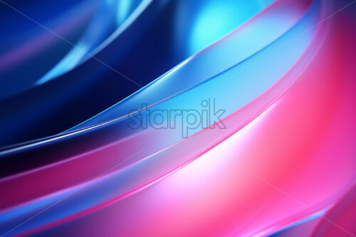 An abstract background dominated by blue, purple and pink colors - Starpik Stock