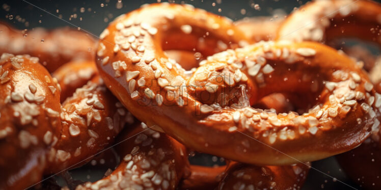 Fresh pretzel bakery - Starpik Stock