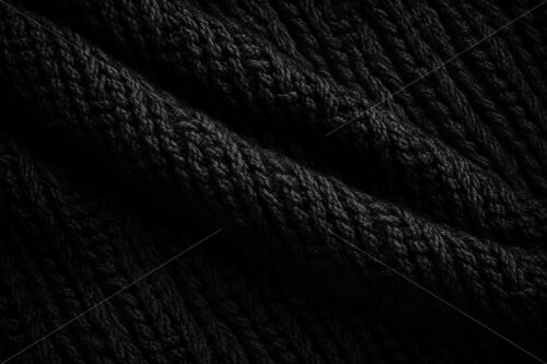 The texture of a black sweater - Starpik Stock