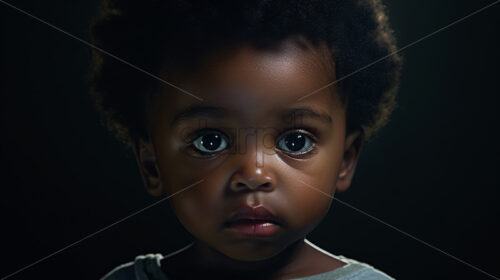 A two-year-old from Africa