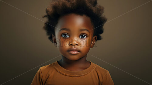 A two-year-old from Africa