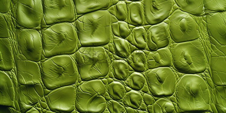 Crocodile leather texture background, in pistachio color - Starpik Stock