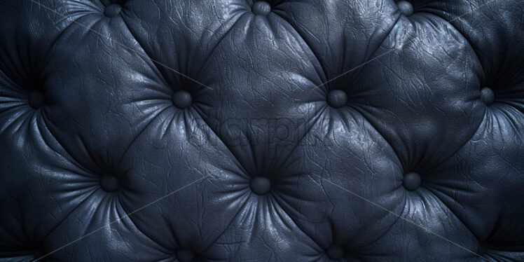 Tufted leather texture in navy color - Starpik Stock