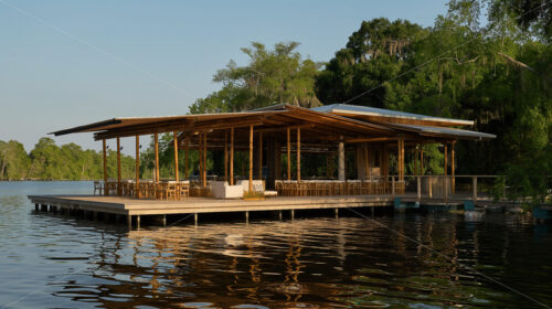 Aqua Dining Pavilion - Starpik Stock