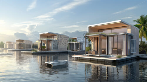 AquaMod Villas - Starpik Stock