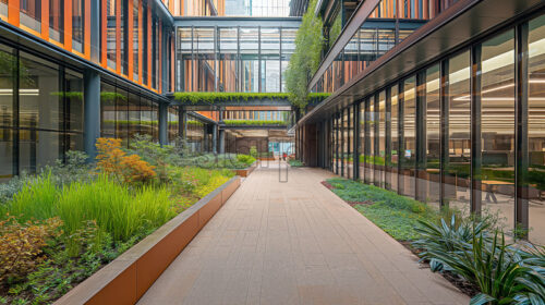 Biophilic Urban Office Complex - Starpik Stock
