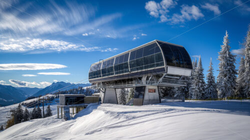 Eco-Friendly Ski Lift - Starpik Stock