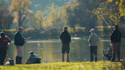 Fishing Tournament Showdown - Starpik Stock