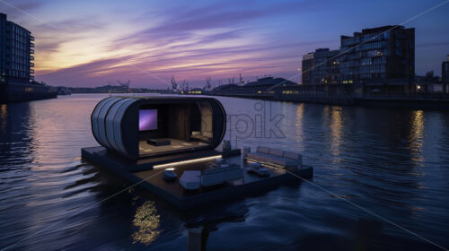 Floating Cinema Experience - Starpik Stock