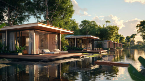 Floating Ecolodge Resort - Starpik Stock