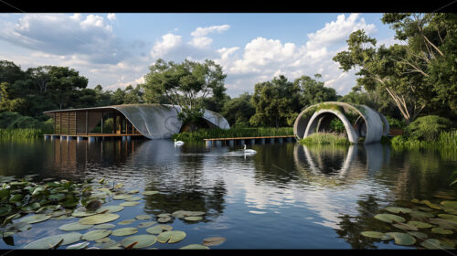 Floating Wildlife Sanctuary - Starpik Stock