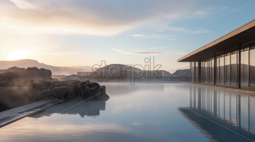 GeoHarmony Spa Retreat - Starpik Stock