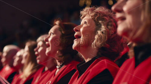 Harmonious Voices Spreading Joy - Starpik Stock