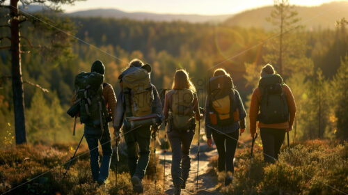 Hiking and Camping Excursions - Starpik Stock