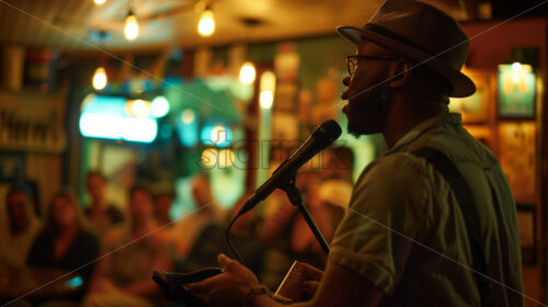 Local Poetry Slam - Starpik Stock