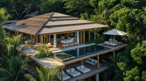 Luxurious Tropical Retreat - Starpik Stock
