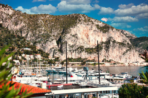 Port near the Beach Petite Afrique - Starpik Stock