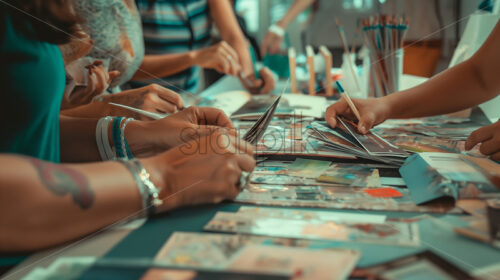 Scrapbook Social Soiree - Starpik Stock