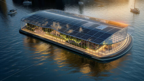 Solaris Floating Event Venue - Starpik Stock