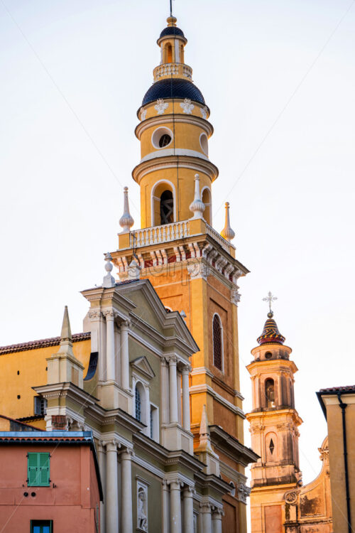 Basilique St Michel in Menton, France - Starpik Stock