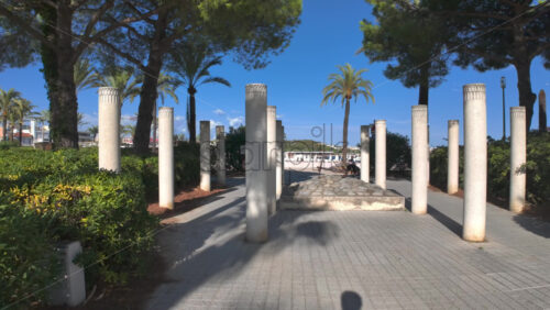 Cannes, France – July 11, 2025: A stroll through the park in daylight - Starpik Stock