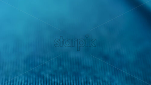 Close up of blue fabric texture showing fine threads and detailed textile pattern - Starpik Stock