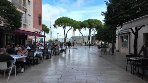 Monaco City, Monaco – July 8, 2025: A stroll down the streets of the city in daylight - Starpik Stock