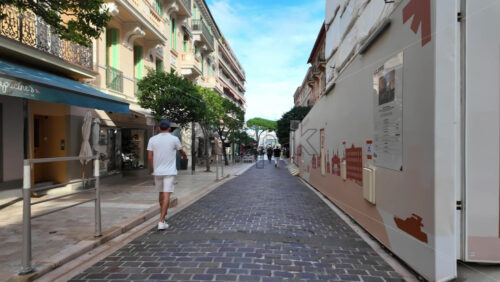 Monaco City, Monaco – July 8, 2025: A stroll down the streets of the city in daylight - Starpik Stock