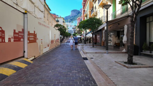 Monaco City, Monaco – July 8, 2025: A stroll down the streets of the city in daylight - Starpik Stock