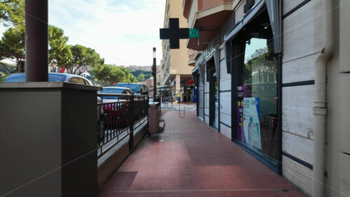 Monaco City, Monaco – July 8, 2025: A stroll down the streets of the city in daylight - Starpik Stock