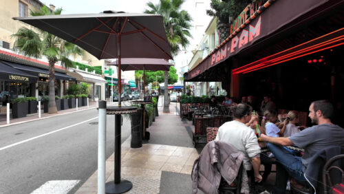 Monaco City, Monaco – July 8, 2025: A stroll down the streets of the city in daylight - Starpik Stock