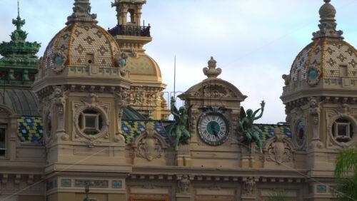 Monte Carlo, Monaco – July 4, 2025: View of the facade of the Monte-Carlo Casino - Starpik Stock