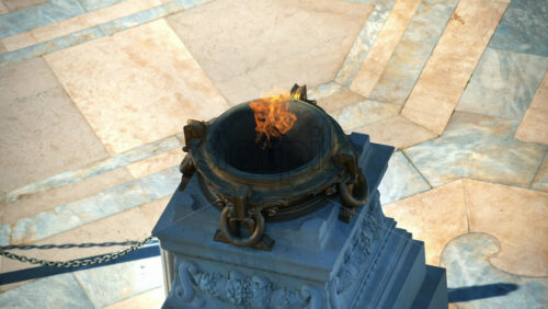 Video - Eternal flame - Unknown Soldier Memorial Altar of the Fatherland, Rome Italy