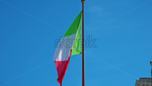 Video - Rome, Italy - February 15, 2024: Altar of the Fatherland, Monument to Victor Emmanuel II