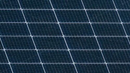 Video - Close up of modern solar panels capturing sunlight with geometric precision