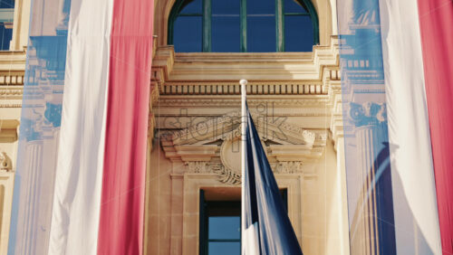 Video - Covered motorboats docked closely together at a marina