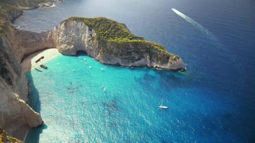 Video - Drone cinematic Navagio beach of Zakynthos