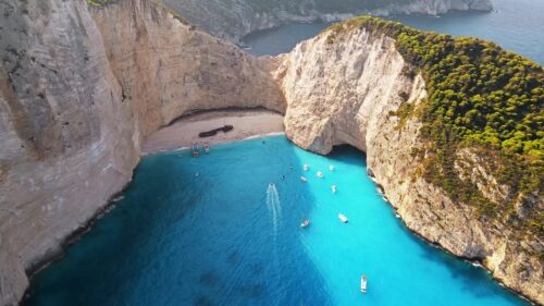 Video - Drone cinematic Navagio beach of Zakynthos
